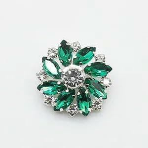 2 Stück 28 mm Blumenform Metall glänzende Strass-Glasknöpfe DIY Nähen dekoratives Bekleidungszubehör-18 2 Stück 28 mm Blumenform Metall glänzende Strass-Glasknöpfe DIY Nähen dekoratives Bekleidungszubehör-18 von YFSHC