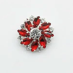 2 Stück 28 mm Blumenform Metall glänzende Strass-Glasknöpfe DIY Nähen dekoratives Kleidungszubehör-1_a 2 Stück 28 mm Blumenform Metall glänzende Strass-Glasknöpfe DIY Nähen dekoratives Kleidungszubehör-1_a von YFSHC