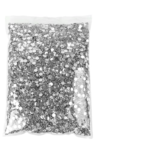 2 mm, 3,0 mm, 4,0 mm, 5 mm, 6 mm, flache Rückseite, silberne Unterseite, Harz, nicht Hotfix-Strasssteine in großer Packung für DIY-Bastelarbeiten, Nagelkunst-Deko 2 mm, 3,0 mm, 4,0 mm, 5 mm, 6 mm, flache Rückseite, silberne Unterseite, Harz, nicht Hotfix-Strasssteine in großer Packung für DIY-Bastelarbeiten, Nagelkunst-Deko von YFSHC