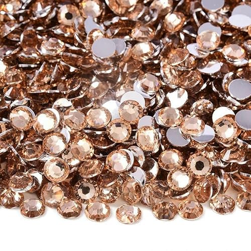 2 mm – 6 mm, rund, nicht Hotfix, Glitzer, Bling, Maniküre-Strass, silberfarben, flache Rückseite, Kunstharz, zum Aufkleben, Perlen, Nailart, Nagel-Edelsteine, DIY, Champa 2 mm – 6 mm, rund, nicht Hotfix, Glitzer, Bling, Maniküre-Strass, silberfarben, flache Rückseite, Kunstharz, zum Aufkleben, Perlen, Nailart, Nagel-Edelsteine, DIY, Champa von YFSHC