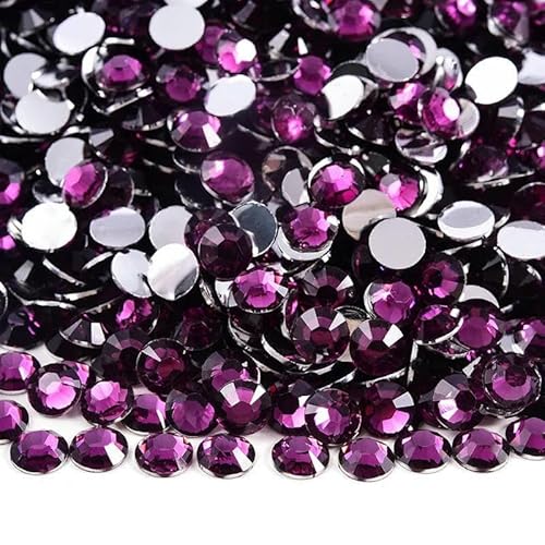 2 mm – 6 mm, rund, nicht Hotfix, Glitzer, Bling, Maniküre-Strass, silberfarben, flache Rückseite, Kunstharz, zum Aufkleben, Perlen, Nailart, Nagel-Edelsteine, DIY, Traube 2 mm – 6 mm, rund, nicht Hotfix, Glitzer, Bling, Maniküre-Strass, silberfarben, flache Rückseite, Kunstharz, zum Aufkleben, Perlen, Nailart, Nagel-Edelsteine, DIY, Traube von YFSHC