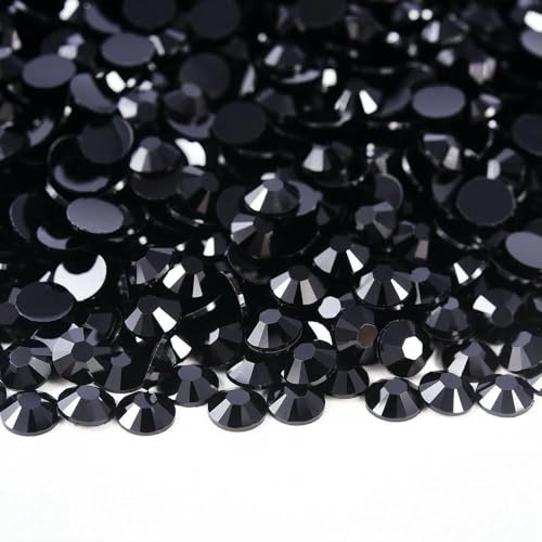 2 mm – 6 mm, rund, nicht Hotfix, Glitzer, Bling, Maniküre-Strass, silberfarben, flache Rückseite, Kunstharz, zum Aufkleben, Perlen für Nailart, Nagel-Edelsteine, DIY, tie 2 mm – 6 mm, rund, nicht Hotfix, Glitzer, Bling, Maniküre-Strass, silberfarben, flache Rückseite, Kunstharz, zum Aufkleben, Perlen für Nailart, Nagel-Edelsteine, DIY, tie von YFSHC