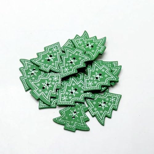 20 Stück/Packung Mix Weihnachten Dekorative Holzknöpfe DIY 2 Löcher Handgefertigt Scrapbooking Für Bastelbedarf Nähzubehör-MT0905 20 Stück/Packung Mix Weihnachten Dekorative Holzknöpfe DIY 2 Löcher Handgefertigt Scrapbooking Für Bastelbedarf Nähzubehör-MT0905 von YFSHC