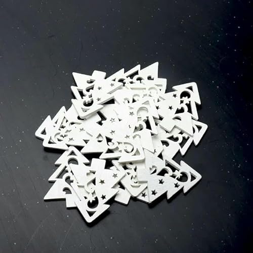 20 Stück/Packung Mix Weihnachten Dekorative Holzknöpfe DIY 2 Löcher Handgefertigt Scrapbooking Für Bastelbedarf Nähzubehör-MT253 von YFSHC