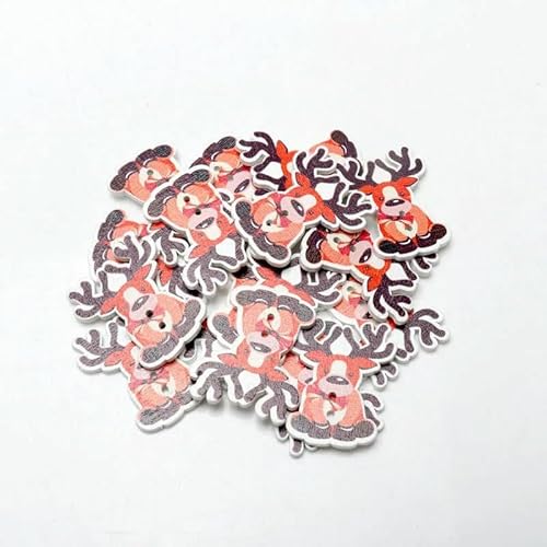 20 Stück/Packung Mix Weihnachten Dekorative Holzknöpfe DIY 2 Löcher Handgefertigt Scrapbooking Für Bastelbedarf Nähzubehör-MT313 20 Stück/Packung Mix Weihnachten Dekorative Holzknöpfe DIY 2 Löcher Handgefertigt Scrapbooking Für Bastelbedarf Nähzubehör-MT313 von YFSHC