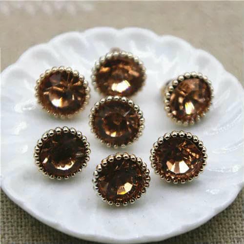 20 Stück 10 mm runde mehrfarbige Strassknöpfe für Haus und Garten, Basteln, Cabochon, DIY-Zubehör, Kaffee, 20 Stück 20 Stück 10 mm runde mehrfarbige Strassknöpfe für Haus und Garten, Basteln, Cabochon, DIY-Zubehör, Kaffee, 20 Stück von YFSHC