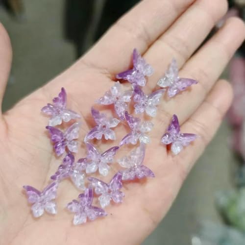 20 Stück 12 x 14,0 mm tschechische Glasperlen, Schmetterlingskristall-Abstandshalterperlen für die Schmuckherstellung, handgefertigtes Zubehör für Halsketten und Armbänder, 4–12 x 14,0 mm (20 Stück 20 Stück 12 x 14,0 mm tschechische Glasperlen, Schmetterlingskristall-Abstandshalterperlen für die Schmuckherstellung, handgefertigtes Zubehör für Halsketten und Armbänder, 4–12 x 14,0 mm (20 Stück von YFSHC