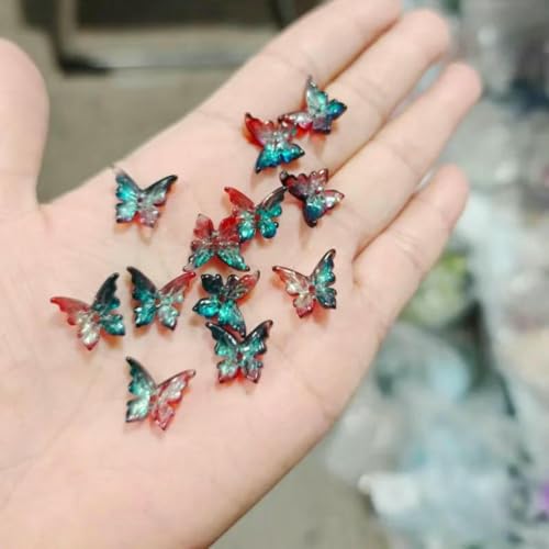 20 Stück 12 x 14,0 mm tschechische Glasperlen Schmetterlingskristall-Abstandshalterperlen für die Schmuckherstellung, handgefertigtes Zubehör für Halsketten und Armbänder, 5–12 x 14,0 mm (20 Stück) 20 Stück 12 x 14,0 mm tschechische Glasperlen Schmetterlingskristall-Abstandshalterperlen für die Schmuckherstellung, handgefertigtes Zubehör für Halsketten und Armbänder, 5–12 x 14,0 mm (20 Stück) von YFSHC