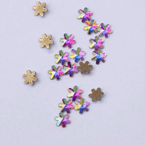 20 Stück Kristall AB Regenbogen Flatback Glas Strasssteine Multishape DIY Basteln Charm Zubehör Nagelkunst Zubehör Dekorationen-5mm Schneeflocke 20 Stück Kristall AB Regenbogen Flatback Glas Strasssteine Multishape DIY Basteln Charm Zubehör Nagelkunst Zubehör Dekorationen-5mm Schneeflocke von YFSHC