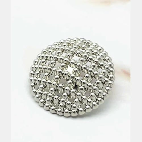 20 Stück hohle, melierte Metallknöpfe für Jacken, Tweed-Pullover, Schnalle, runde Accessoires, dekorative Knöpfe, NB-2-140-2-18 mm 20 Stück hohle, melierte Metallknöpfe für Jacken, Tweed-Pullover, Schnalle, runde Accessoires, dekorative Knöpfe, NB-2-140-2-18 mm von YFSHC