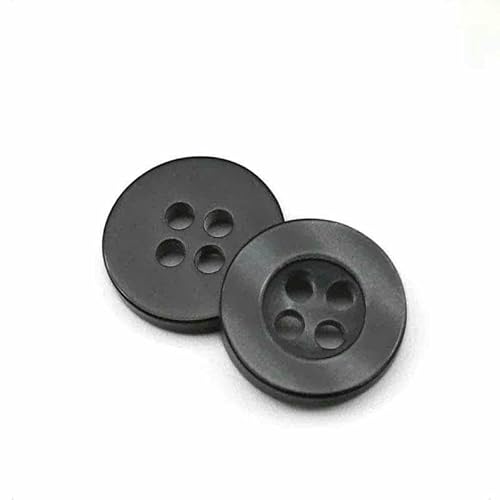 20 bis 150 Stück, 2,6 mm, perlmuttfarbener Knopf aus Kunstharz, echte Wellpappe, vier Ösen, breitkrempiger Perlmuttknopf, farbiges Hemdfutter, Schwarz, 150 Stück 20 bis 150 Stück, 2,6 mm, perlmuttfarbener Knopf aus Kunstharz, echte Wellpappe, vier Ösen, breitkrempiger Perlmuttknopf, farbiges Hemdfutter, Schwarz, 150 Stück von YFSHC