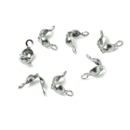 200 Stück/Los Verbinder, passend für 4 x 8 mm Kugelketten-Endkappen, Crimpperlen, Erkenntnisse für die Schmuckherstellung, Zubehör, DIY-Rhodium 200 Stück/Los Verbinder, passend für 4 x 8 mm Kugelketten-Endkappen, Crimpperlen, Erkenntnisse für die Schmuckherstellung, Zubehör, DIY-Rhodium von YFSHC