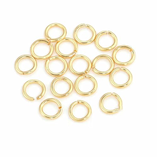 200 Stück offene Biegeringe aus Edelstahl zur Schmuckherstellung, 3,0 mm, 4,0 mm, 5 mm, 6 mm, Spaltringverbinder für DIY-Schmuckzubehör, 4 x 0,7 mm 200 Stück offene Biegeringe aus Edelstahl zur Schmuckherstellung, 3,0 mm, 4,0 mm, 5 mm, 6 mm, Spaltringverbinder für DIY-Schmuckzubehör, 4 x 0,7 mm von YFSHC