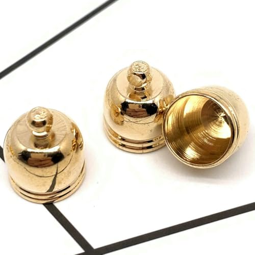 30 Stück 4–12 mm Endkappen für Quasten, Verschluss, runde Crimps, Endperlenkappen für DIY-Halskettenanhänger, Schmuckherstellung, Zubehör – KC Gold – 4,0 mm x 8 mm 30 Stück 4–12 mm Endkappen für Quasten, Verschluss, runde Crimps, Endperlenkappen für DIY-Halskettenanhänger, Schmuckherstellung, Zubehör – KC Gold – 4,0 mm x 8 mm von YFSHC