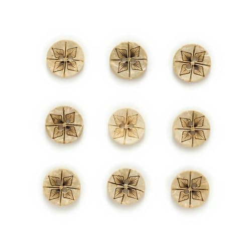 30 Stück Mehrere Optionen Runde Kokosnussknöpfe Nähen Scrapbooking Kleidung Basteln Zubehör Handarbeit Herstellung Dekor-Nr. 17 13,0 mm 30 Stück Mehrere Optionen Runde Kokosnussknöpfe Nähen Scrapbooking Kleidung Basteln Zubehör Handarbeit Herstellung Dekor-Nr. 17 13,0 mm von YFSHC