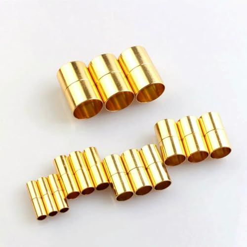 5 Sets Magnetverschlüsse 3 4 6 7 8 10 12 14 15 mm Lederband Armband Halskette Verbinder Endkappe für DIY Schmuckherstellung Zubehör-Gold-Innendurchmesser 15 mm x 5 Stück 5 Sets Magnetverschlüsse 3 4 6 7 8 10 12 14 15 mm Lederband Armband Halskette Verbinder Endkappe für DIY Schmuckherstellung Zubehör-Gold-Innendurchmesser 15 mm x 5 Stück von YFSHC