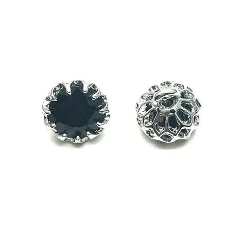 5 Stück/Los Strass-Kristallknöpfe Zirkonia-Knopf für Mantel Dekorative CZ-Nähknöpfe für Kaschmir-Strickjacke-5 Stück schwarz-12 mm 5 Stück/Los Strass-Kristallknöpfe Zirkonia-Knopf für Mantel Dekorative CZ-Nähknöpfe für Kaschmir-Strickjacke-5 Stück schwarz-12 mm von YFSHC