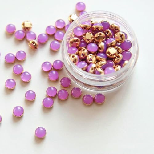 5 mm, 100 Stück, ultrakleine Puppenperlen-Miniknöpfe, Gürtelschnalle für DIY-Puppenkleidung, Hemden, Schuhe, Nähzubehör, Scrapbooking, 5 Lila Rot 5 mm, 100 Stück, ultrakleine Puppenperlen-Miniknöpfe, Gürtelschnalle für DIY-Puppenkleidung, Hemden, Schuhe, Nähzubehör, Scrapbooking, 5 Lila Rot von YFSHC