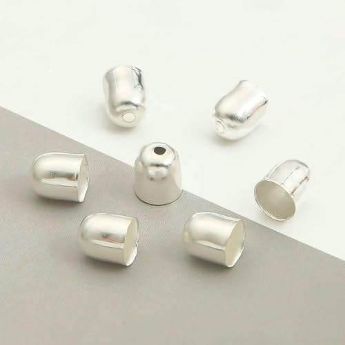 50–100 Stück 4–12 mm passend für 3–11 mm Lederschnüre, Endspitze, Quaste, Crimp-Endperlenkappen für DIY-Armbänder, Schmuckzubehör, Ohrringe, Silber, 11 x 12 mm, 50 Stück 50–100 Stück 4–12 mm passend für 3–11 mm Lederschnüre, Endspitze, Quaste, Crimp-Endperlenkappen für DIY-Armbänder, Schmuckzubehör, Ohrringe, Silber, 11 x 12 mm, 50 Stück von YFSHC
