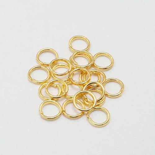 50–200 Stück/Los 3–20 mm Biegeringe, Spaltringe, Verbinder für DIY-Schmuckherstellung, Zubehör, Zubehör, Gold, 16 mm x 100 Stück 50–200 Stück/Los 3–20 mm Biegeringe, Spaltringe, Verbinder für DIY-Schmuckherstellung, Zubehör, Zubehör, Gold, 16 mm x 100 Stück von YFSHC