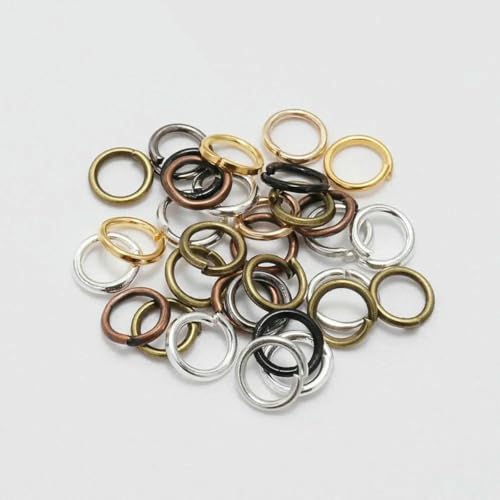 50–200 Stück/Los 3–20 mm Biegeringe, Spaltringe, Verbinder für DIY-Schmuckherstellung, Zubehör, Zubehör, Mehrfarbig, 12 mm x 200 Stück 50–200 Stück/Los 3–20 mm Biegeringe, Spaltringe, Verbinder für DIY-Schmuckherstellung, Zubehör, Zubehör, Mehrfarbig, 12 mm x 200 Stück von YFSHC