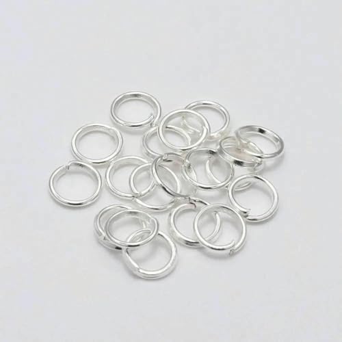 50–200 Stück/Los 3–20 mm Biegeringe, Spaltringe, Verbinder für DIY-Schmuckherstellung, Zubehör, Zubehör, Silber, 6 mm x 200 Stück 50–200 Stück/Los 3–20 mm Biegeringe, Spaltringe, Verbinder für DIY-Schmuckherstellung, Zubehör, Zubehör, Silber, 6 mm x 200 Stück von YFSHC