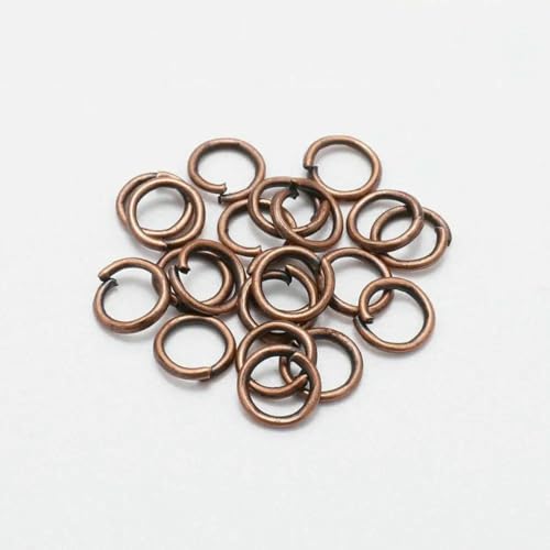 50–200 Stück/Los 3–20 mm Biegeringe, Spaltringe, Verbinder für DIY-Schmuckherstellung, Zubehörzubehör, Rotkupfer, 14,0 mm x 100 Stück 50–200 Stück/Los 3–20 mm Biegeringe, Spaltringe, Verbinder für DIY-Schmuckherstellung, Zubehörzubehör, Rotkupfer, 14,0 mm x 100 Stück von YFSHC