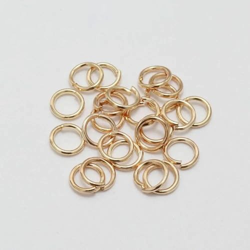 50–200 Stück/Los 3–20 mm offene Biegeringe, Roségold-Schlaufen, Spaltringe, Verbinder für DIY-Schmuckherstellung, DIY-Zubehör, KC Gold, 6 mm x 200 Stück 50–200 Stück/Los 3–20 mm offene Biegeringe, Roségold-Schlaufen, Spaltringe, Verbinder für DIY-Schmuckherstellung, DIY-Zubehör, KC Gold, 6 mm x 200 Stück von YFSHC