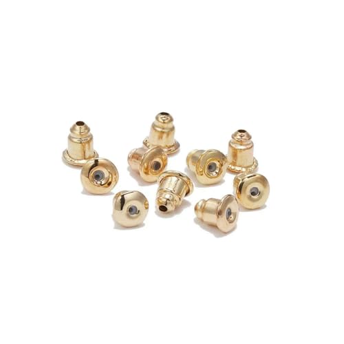 50–200 Stück/Los Ohrstecker-Verschlüsse, Stopper, Rollen, Ohrbefunde, DIY, blockierte Kappen, Ohrstecker, Stopper, Ohrzubehör, Zubehör, KC Gold, 200 Stück 50–200 Stück/Los Ohrstecker-Verschlüsse, Stopper, Rollen, Ohrbefunde, DIY, blockierte Kappen, Ohrstecker, Stopper, Ohrzubehör, Zubehör, KC Gold, 200 Stück von YFSHC