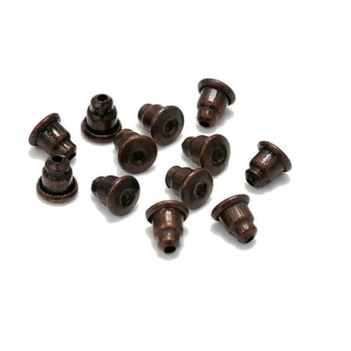 50–200 Stück/Los Ohrstecker-Verschlüsse, Stopper, Rollen, Ohrbefunde, DIY, blockierte Kappen, Ohrstecker, Stopper, Ohrzubehör, Zubehör, Rotkupfer, 200 Stück 50–200 Stück/Los Ohrstecker-Verschlüsse, Stopper, Rollen, Ohrbefunde, DIY, blockierte Kappen, Ohrstecker, Stopper, Ohrzubehör, Zubehör, Rotkupfer, 200 Stück von YFSHC
