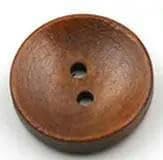 50 Stück/Los, Größe: 10–25 mm, natürliche Holzknöpfe zum Nähen von Kleidung, Basteln, Scrapbooking, Zubehör, Dekoration (SS-2276) – Hellbraun – 10 mm, 50 Stück von YFSHC