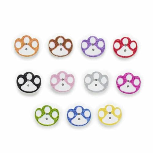 50 Stück 2 Löcher süße Pfoten-Holzknöpfe Dekor Home Kleidung Nähen Scrapbooking Cartoon Flatback Verzierungen 16 x 14,0 mm-Standard 50 Stück 2 Löcher süße Pfoten-Holzknöpfe Dekor Home Kleidung Nähen Scrapbooking Cartoon Flatback Verzierungen 16 x 14,0 mm-Standard von YFSHC