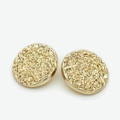 6 Stück/Los Gold Silber Unregelmäßiger Metallknopf Rose Geprägtes Gesicht Anzug Pullover Nähknopf Zubehör-5-755-1-25MM 6 Stück/Los Gold Silber Unregelmäßiger Metallknopf Rose Geprägtes Gesicht Anzug Pullover Nähknopf Zubehör-5-755-1-25MM von YFSHC