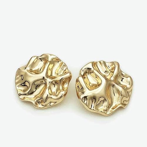 6 Stück/Los Gold Silber Unregelmäßiger Metallknopf Rose Geprägtes Gesicht Anzug Pullover Nähknopf Zubehör-5-755-3-17,5 MM 6 Stück/Los Gold Silber Unregelmäßiger Metallknopf Rose Geprägtes Gesicht Anzug Pullover Nähknopf Zubehör-5-755-3-17,5 MM von YFSHC