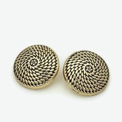 6 Stück/Los Gold Silber Unregelmäßiger Metallknopf Rose Geprägtes Gesicht Anzug Pullover Nähknopf Zubehör-5-755-6-11MM 6 Stück/Los Gold Silber Unregelmäßiger Metallknopf Rose Geprägtes Gesicht Anzug Pullover Nähknopf Zubehör-5-755-6-11MM von YFSHC