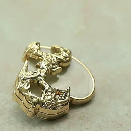 6 Stück/Lot Herzen Nähzubehör Nähmaterialien für Kleidung Metallknöpfe DIY Bastelbedarf Handarbeiten Dekorationsartikel-L32-2-18mm von YFSHC