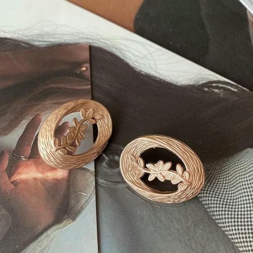 6 Stück Hohlblatt-Muschel-Metallknopf DIY Nähkleidung Dekorativer Knopf Trenchcoat-Knopf-5-262-2-18mm 6 Stück Hohlblatt-Muschel-Metallknopf DIY Nähkleidung Dekorativer Knopf Trenchcoat-Knopf-5-262-2-18mm von YFSHC