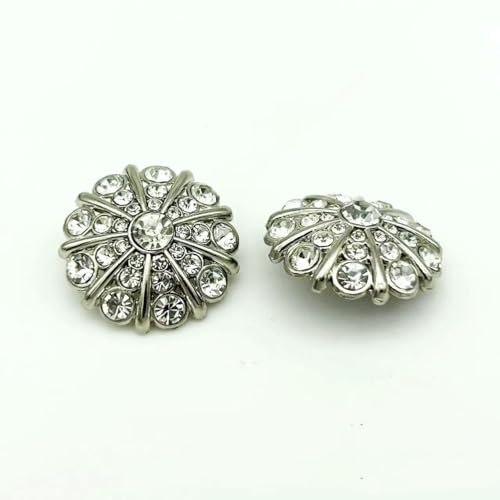 6 Stück blumenförmige Strass-Metallknöpfe DIY Schaftmantel Wolle Diamant Dekorative Knöpfe Zubehör-5-536-2-15MM 6 Stück blumenförmige Strass-Metallknöpfe DIY Schaftmantel Wolle Diamant Dekorative Knöpfe Zubehör-5-536-2-15MM von YFSHC