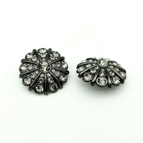 6 Stück blumenförmige Strass-Metallknöpfe DIY Schaftmantel Wolle Diamant Dekorative Knöpfe Zubehör-5-536-3-15MM 6 Stück blumenförmige Strass-Metallknöpfe DIY Schaftmantel Wolle Diamant Dekorative Knöpfe Zubehör-5-536-3-15MM von YFSHC