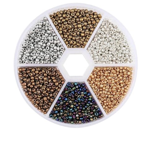 Box-Set, 2 mm, 3,0 mm, Charm-Anhänger, tschechische Glasperlen, DIY-Armband, Halskette, runde Perlen für Schmuckherstellung, Kit, DIY-Ohrring-Halskette, Stil 11 Box-Set, 2 mm, 3,0 mm, Charm-Anhänger, tschechische Glasperlen, DIY-Armband, Halskette, runde Perlen für Schmuckherstellung, Kit, DIY-Ohrring-Halskette, Stil 11 von YFSHC