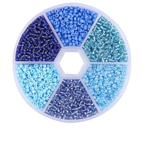 Box-Set, 2 mm, 3,0 mm, Charm-Anhänger, tschechische Glasperlen, DIY-Armband, Halskette, runde Perlen für Schmuckherstellung, Kit, DIY-Ohrring-Halskette, Stil 5 Box-Set, 2 mm, 3,0 mm, Charm-Anhänger, tschechische Glasperlen, DIY-Armband, Halskette, runde Perlen für Schmuckherstellung, Kit, DIY-Ohrring-Halskette, Stil 5 von YFSHC