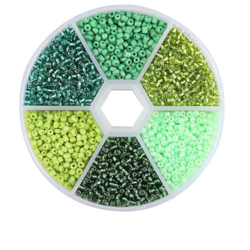 Box-Set, 2 mm, 3,0 mm, Charm-Anhänger, tschechische Glasperlen, DIY-Armband, Halskette, runde Perlen für Schmuckherstellung, Kit, DIY-Ohrring-Halskette, Stil 6 Box-Set, 2 mm, 3,0 mm, Charm-Anhänger, tschechische Glasperlen, DIY-Armband, Halskette, runde Perlen für Schmuckherstellung, Kit, DIY-Ohrring-Halskette, Stil 6 von YFSHC