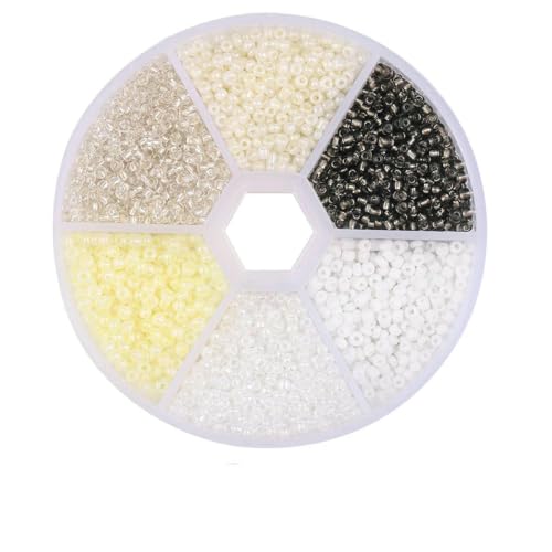 Box-Set, 2 mm, 3,0 mm, Charm-Anhänger, tschechische Glasperlen, DIY-Armband, Halskette, runde Perlen für Schmuckherstellung, Kit, DIY-Ohrring-Halskette, Stil 8 Box-Set, 2 mm, 3,0 mm, Charm-Anhänger, tschechische Glasperlen, DIY-Armband, Halskette, runde Perlen für Schmuckherstellung, Kit, DIY-Ohrring-Halskette, Stil 8 von YFSHC