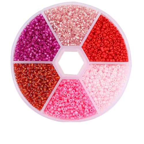 Box-Set, 2 mm, 3,0 mm, Charm-Anhänger, tschechische Glasperlen, DIY-Armband, Halskette, runde Perlen für Schmuckherstellung, Kit, DIY-Ohrring-Halskette, Stil 9 Box-Set, 2 mm, 3,0 mm, Charm-Anhänger, tschechische Glasperlen, DIY-Armband, Halskette, runde Perlen für Schmuckherstellung, Kit, DIY-Ohrring-Halskette, Stil 9 von YFSHC