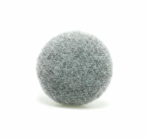 Deepeel 15–38 mm Kaschmir-bezogene Knöpfe, dekorativer Windjacken-Mantelknopf, Kleidung, Scrapbook, DIY-Nähzubehör, Hellgrau, 38 mm, 50 Stück Deepeel 15–38 mm Kaschmir-bezogene Knöpfe, dekorativer Windjacken-Mantelknopf, Kleidung, Scrapbook, DIY-Nähzubehör, Hellgrau, 38 mm, 50 Stück von YFSHC