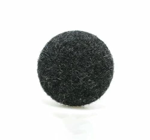 Deepeel 50 Stück 15–38 mm Kaschmir-bezogene Knöpfe, dekorativer Windjacken-Mantelknopf, Kleidung, Scrapbook, DIY-Nähzubehör, Grau, 15 mm Deepeel 50 Stück 15–38 mm Kaschmir-bezogene Knöpfe, dekorativer Windjacken-Mantelknopf, Kleidung, Scrapbook, DIY-Nähzubehör, Grau, 15 mm von YFSHC