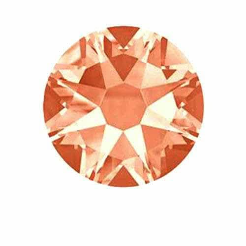 Diamante NO Hotfix CZ-Strasssteine, 8 große und 8 kleine Strasssteine, SS10 ~ SS34, DIY-Elemente, flache Rückseite, Strasssteine für Nägel, Kleidungsdekoration, H von YFSHC