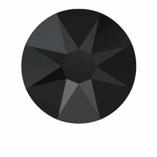 Diamante NO Hotfix CZ-Strasssteine, 8 große und 8 kleine Strasssteine, SS10 ~ SS34, DIY-Elemente, flache Rückseite, Strasssteine für Nägel, Kleidungsdekoration, J von YFSHC