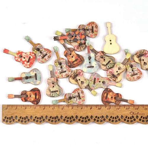 Gemischte Cartoon-Malerei Dekorative Holzknöpfe zum Nähen von Kleidung Scrapbooking Basteln Wohnkultur 15-35mm MT1892-MT1893-11 von YFSHC