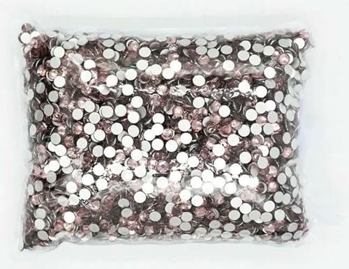 Großes Großpackungspaket SS3-SS30 Flatback Nicht Hotfix Kristall Nail Art Strass Dekoration Glitzer Flatback Kristall AB-Lt.Amethyst-SS8 14400 Stück von YFSHC